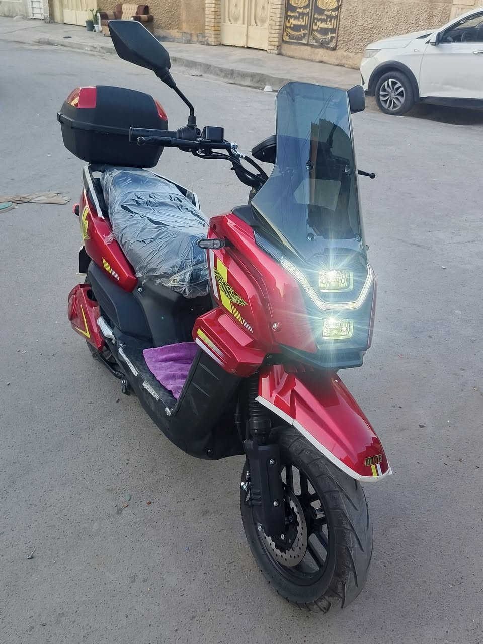 دراجة اباتشي سبورت موديل 2026 بطارية ليثيوم معرض ام تي ار اخذته من معرض خلاني مواصفات 60 امبير 72 فولت تمشي 90k حقيقي سرعته 85 دراجة ماشية 320 كيلو يعني دراجة بعده جديدة  سعره 1750 مليون  (ملف 2000) رقم*********** موجود واتساب
