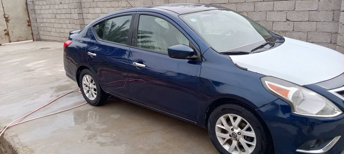 اسلام عليكم نيسان فيرسا للبيع ٢٠١٩وارد امريكي ماشيه ٧٥ جديده تبريد كهربأيات باتري جديد تخم تاير جام ٤كهربأي تحكم مري مانع انزلاق سونار واضح بصور للاستفسار اتصل ***********⁦}⁠:⁠‑⁠)⁩السعر ٩٥
