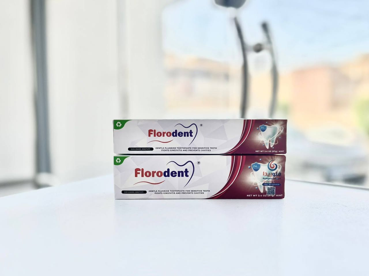 🔶 ابتسامة صحية تبدأ من العناية اليومية🔶
 
مع معجون الأسنان فلوريدا تحصل على نظافة متكاملة لأسنانك ولثتك.
تركيبته المتطورة تساعد على إزالة البلاك وتقوية مينا الأسنان، لتمنحك نفسًا منعشًا وابتسامة مشرقة طوال اليوم.

اجعل روتين العناية بأسنانك أفضل مع فلوريدا… لأن ابتسامتك تستحق الأفضل. 🦷
📩 للحجز أو الاستفسار راسلنا على الخاص 
📦 التوصيل متوفر جميع المحافظات


**إذا كنت صاحب هذا الإعلان وتريد حذفه لأي سبب، رجاءا أرسل رسالة إلى الدعم الفني**