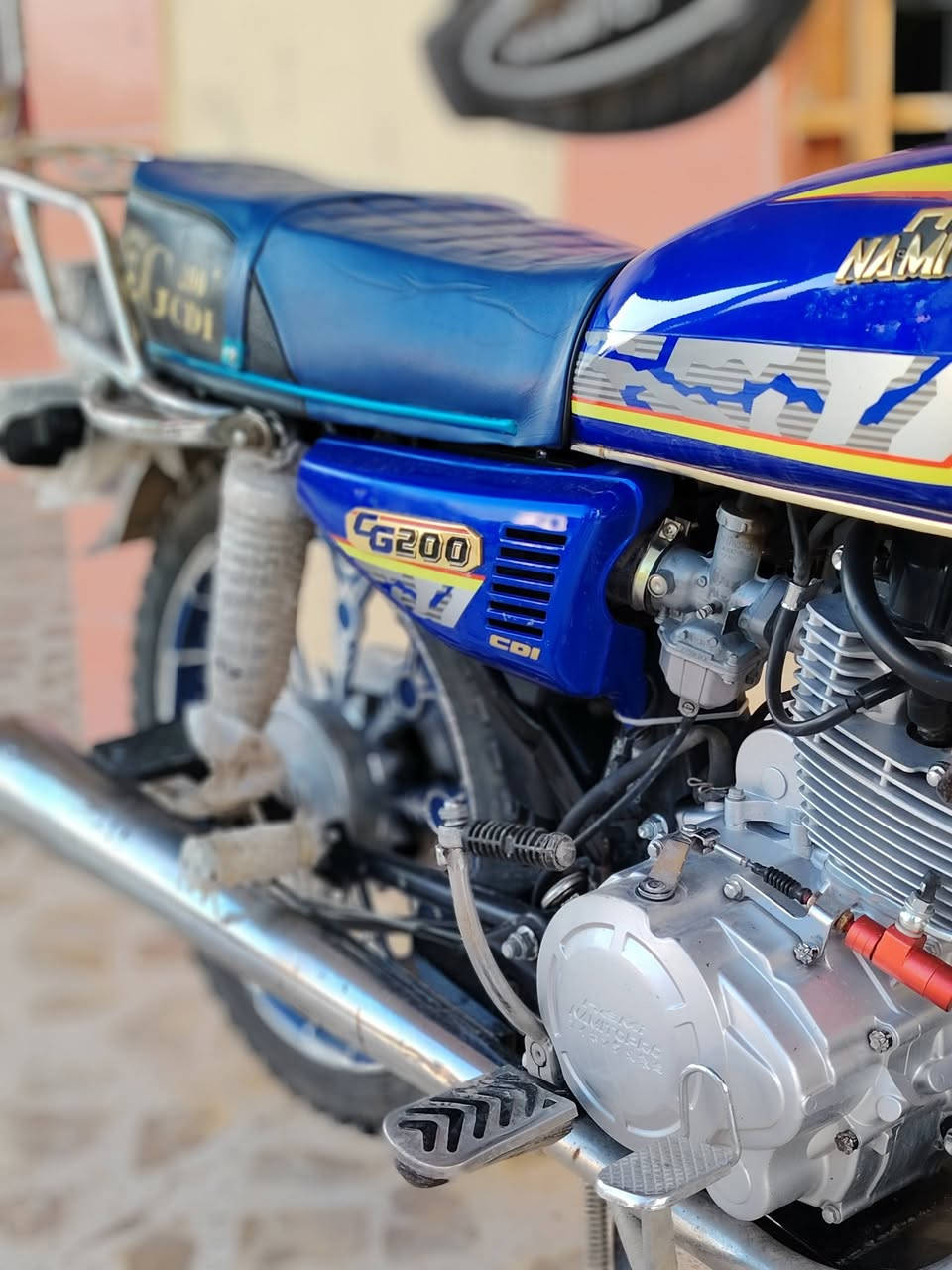 السلام عليكم موطور للبيع موديل 25نامه برو محرك200cc   شرط كلشي شغال ماصارله فتره من مشدود تشغيل عن بعد وبصمه وكرت تشغيل مايعوز شي بس ستر الله  السعر 800بي مجال شي قليل مكاني جنوب الموصل كياره *********** راسني او اتصل
