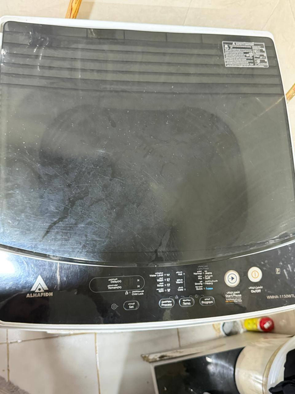 السلام عليكم ثلاجة جديدة فين لوكس + غسالة الحافض اوتاماتيك 11كيلو + بلازمة توست حجم 55 + كاونتر وملحق متر و10 + براد الوادي حجم صغير + ميز بلازمة + تخم + اوفن للستفسار *********** واتساب
