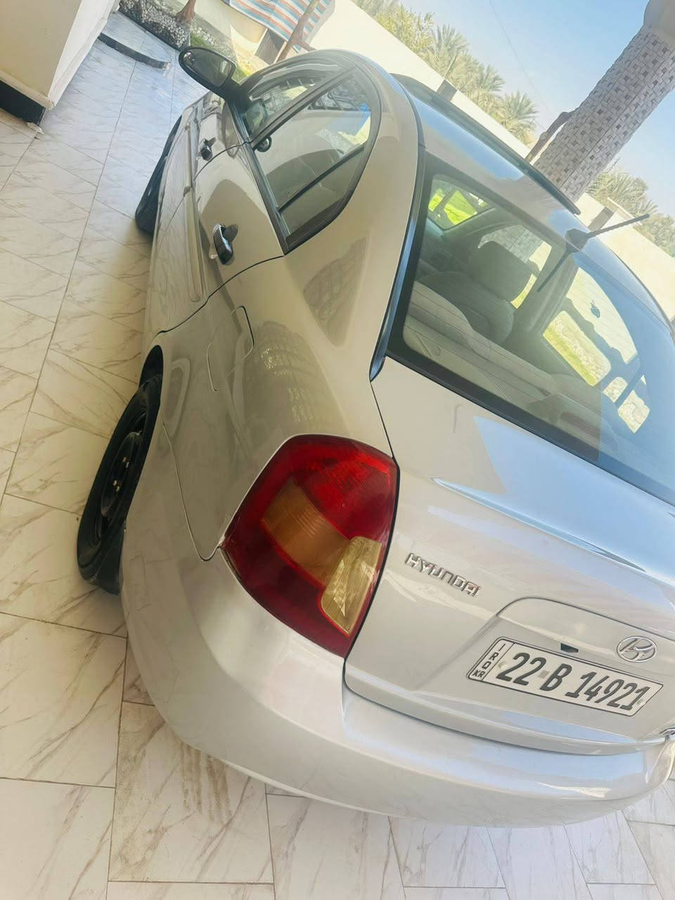 السلام عليكم
اكسنت موديل 2008 كفاله عامه 
كير محرك تبريد تدفئه حداديه جديده 
رقم اربيل انكليزي هزه أو سنويه جديده تحويل مباشر
السعر 83 وبيه مجال بسيط
مكان السياره بابل للاتصال***********
