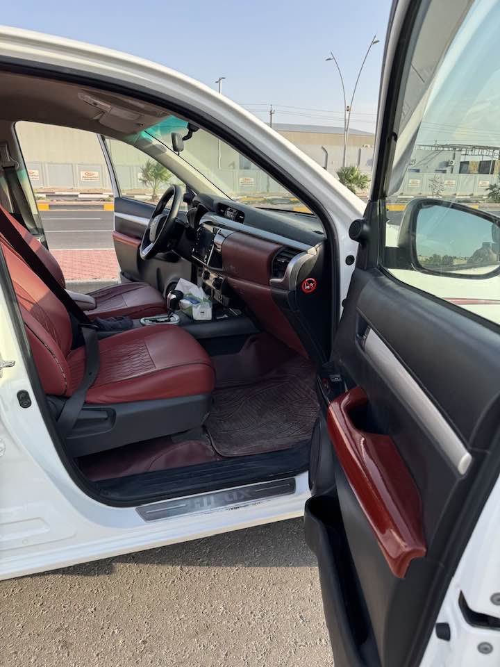 سلام عليكم هايلوكس مديل 22 رقم اربيل هزه وسنويه جديده بسمي سياره جاهزه من كلشي كفاله من الصبغ وحادث بيه شوي بارد السعر 265 بيه مجال لطيبين مكان بصره *********** /
