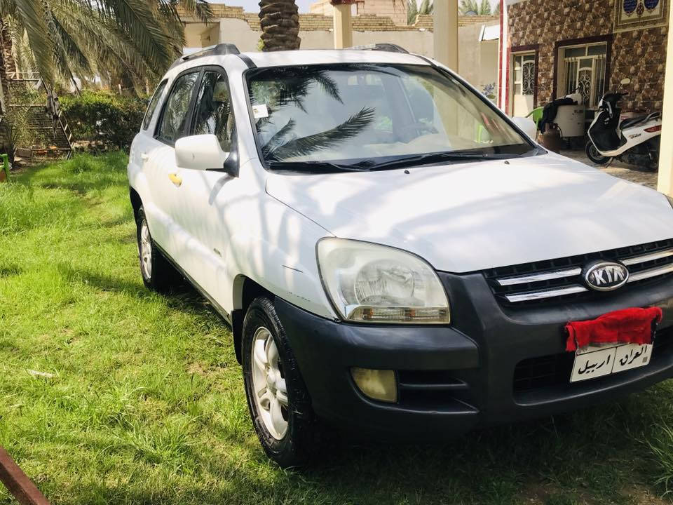 سلام عليكم 
كيا سبورتج موديل 2006  اربيل 
محرك 6 اسلندر 
فور ويل 
فتحه سقف 
مثبت سرعة 
مانع انزلاق 
حداديه جديدة 
تخم تاير جديد 
سياره مكفوله 
الاستفار الاتصال على الرقم ***********
