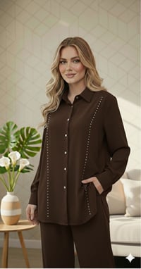 سوت محجبات صيفي خامة جسيكا تركي طول القميص ٨٠ سم قياسات 38_48 السعر بـ...