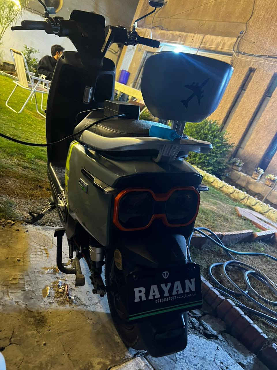 سلام عليكم 
ريان ام عيون صارلها ٣اشهر من مشتريها دراجه جديده 
نضام R
نضام P 
6بطاريات مسطره 
سرعتها 60حقيقي
زنون عالي ناصي 
سعرها 750
بغداد حي العامل 
***********
