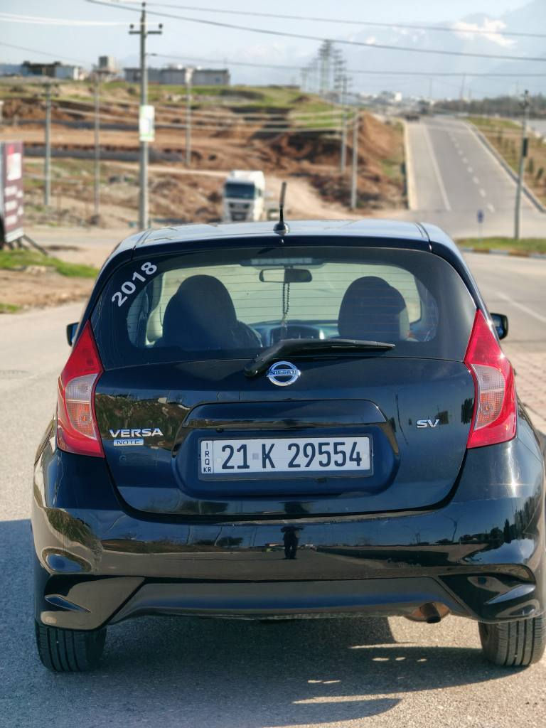 ڤێرسای نۆتی ۲۰۱٨ 
مواسەفات (sv)  سێ پارچەی بۆیاغە و دەرگاو چەمەلای پێشەوەی لای سەیاق و دەرگای پێشەوەی لای سەکن تایە و پاتری تازەیە و سەنەوی تا ۲۰۲۹ یە و داوای ۹۲ و کەمێک مەعامەلەی لێدەکەم بۆ زانیاری زیتر پەیوەندی بکە بەم ژمارانەی خوارەوە 
***********
*********** بشدار, السليمانية
