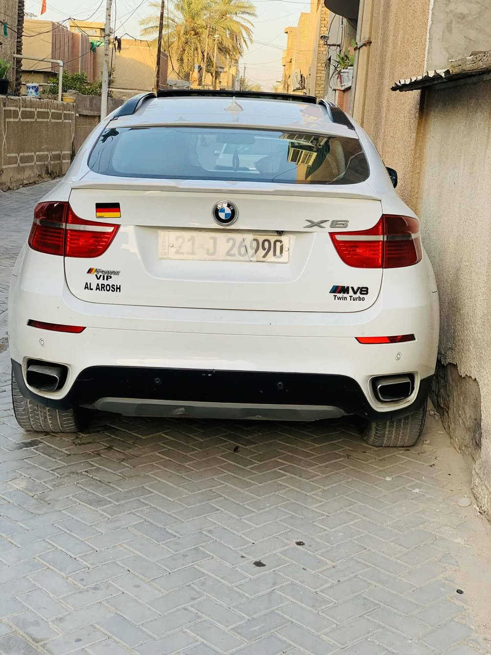 BMW X6 4800 تنفس طبيعي 2009
#السعر : 145
‏
#رقم الهاتف *********** واتساب
#رقم السيارة : سليمانيه الدولي
#مكان السيارة : بغداد الشعب
-----------------------------------
السلام عليكم
بيع او مراوس حسب القناعه
بي ام  X6 موديل 2009 حجم 4800 8 سلندر  N62 سيارة خليجية وكاله العروش
مشتغلهه بأيدي شغل شركه
عليهه داون بايب صوت مرتب
سيارة فول مواصفات
تفاصيل 👇🏼👇🏼
1_ بصمة عدد 2
2_محرك 8 سلندر  ✈️⁦⁩+كير مكفولات ⁦
3_تبريد قطعتين ❄️
4_سلايت
6_مراية داخلية+جانبة عاكسة 🔍
7_مري شفط ⚔️
8_ كشنات كهرباء  +ذاكرة خزن
9_بردات جانبية✨
10-لدات انارة داخلية 💡
11-شاشة   🖥
12-داخل قرميدي
13-انارة ترحيب 🔦
14_ كاميرات عدد 5
15-حساسات امامي خلفي
16-ويل حجم 20 بلادي  +تخم تاير جديد
17-صدر امامي خلفي جديد  ⚔️⁦
18-اوتو هولد ⚔️
19-لايت زنون داينمك
20-ستيرن كهرباء مع خزن ذاكرة
21-شاشة اعطال
22_هاند بريك بصمة
23- كزوز رياضي
24_شفتات ستيرن
25_جنطة كهرباء
26_ابواب شفط
27_زراك لايت
----------------------
