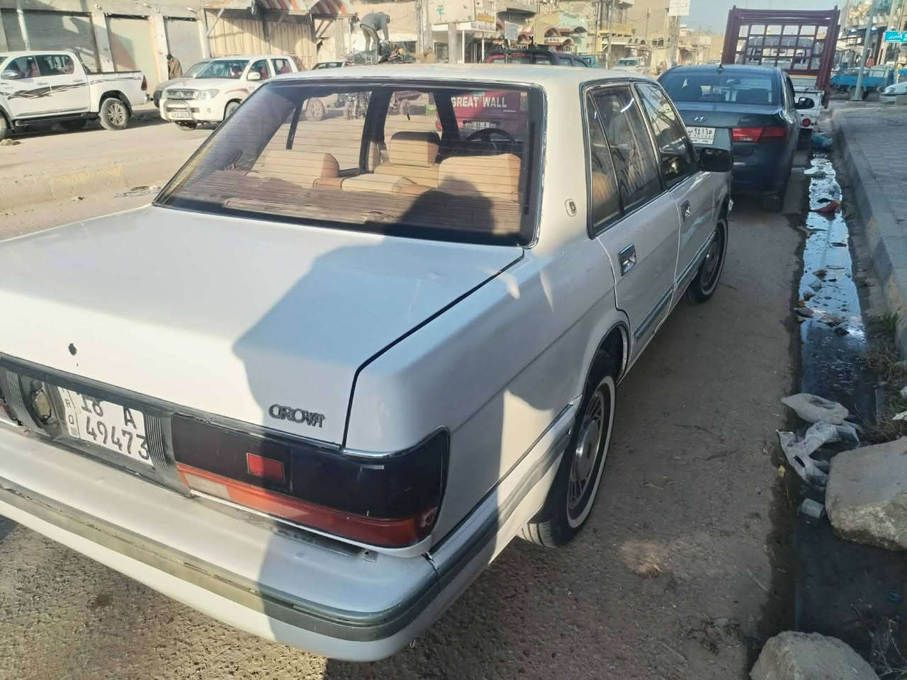 السلام عليكم
ملاحظة ///مكلف بالنشر

سوبر سيدان موديل 1990 رقم بابل سنويه مجدده لغايه 2030 مكفوله من الضربه والتبديل كير محرك شاصي مكفول كهربائيات كلها شغاله تخم تاير حداديه جديده السعر 45 الشراي يتصل مكانها الديوانية ***********
