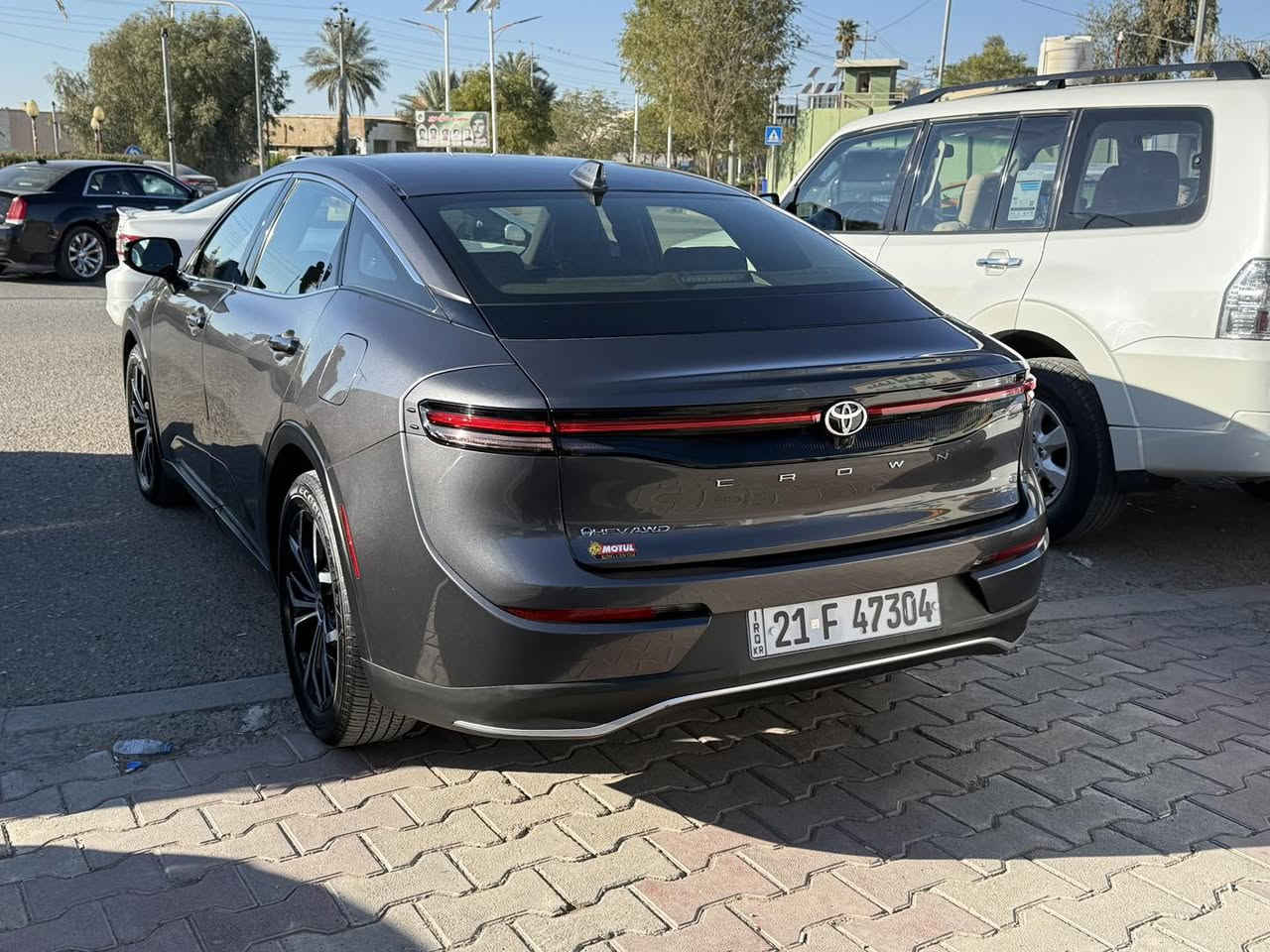 نوع السياره  تويوتا كراون 
موديل 2024
مواصفات XLE
19mil ماشيه
ضرر فقط بيبان السكن شخطه وصبغ
السونر مرفق مع رقم الشاصي
للاستفسار ***********
العنوان ديالى خانقين / معرض خانقين للسيارات
