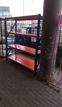 رف خزن ثقيل • ٢م×٢م×٦٠سم • ٢٠٠كغ