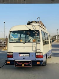 كوستر 2016 كفالة دخول جديد مكينة جديد  اكسن كير حدادية جديد تخم تاير ت...