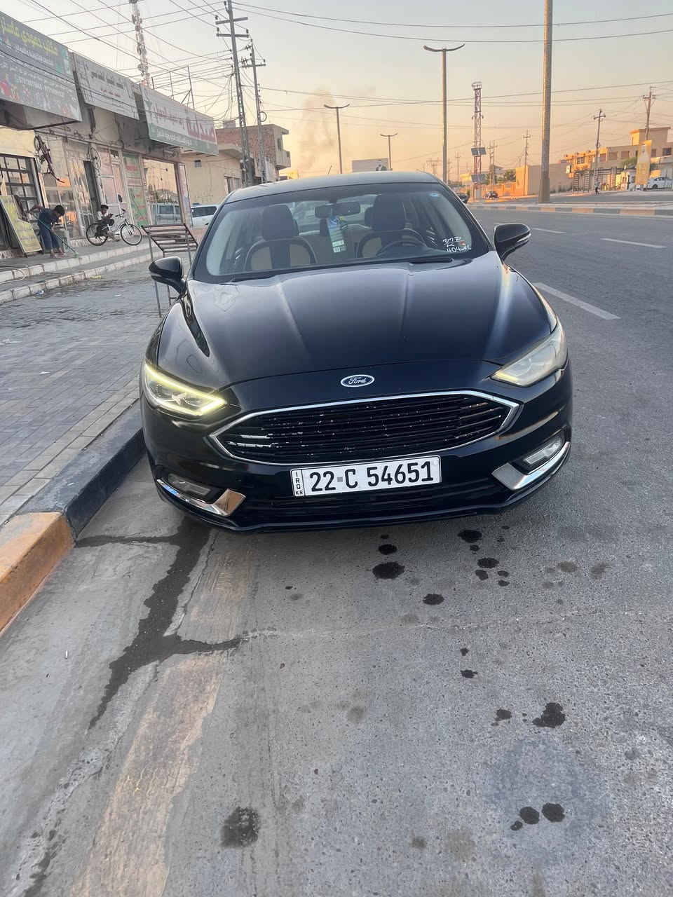 فورد فيوكن موديل 2017 وارد امريكي  
مواصفات 
بصمه 
كشنات جلد 
كشنات كهرباء
شاشه تدعم كار بلي 
كير ماوس 
فول تحكم ستيرن 
مانع انزلاق 
مثبت سرعه 
حساسات أمامي خلي 
لسياره فول عدى لفتحه 
حادثه بسيط بنيد وجاملغ بدون دواخل وبدون ايرباك 
عليه ادامه كامله تخم تاير جديد  
كير ومحرك بشرط تبريد ثلج 
رقم اربيل تحويل ثاني يوم 
مكان السياره الانبار الفلوجه 
*********** وتساب 
سعر سياره 105 وبيه مجال
