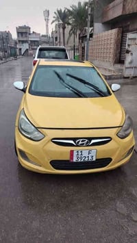 سياره اكسنت ٢٠١٥ وارد خليجي فول مواصفات رقم بغداد محرك ١٦٠٠ قطرتين دوش...