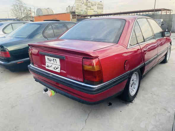 اوبل اوميگا 1992
محرك بلاد 20 
كشنات جلد سياحي 
دواخل فورميكا 
طايرات ويالة جدد مال حاوية 
صدر جديد 
كير محرك جديد لاصرف ولا بخار 
هزة و براد جديد 
سيارة بسمي شرط تحويل وكالة 
كلير عام جمالية بدون ضربة 
مكان سيارة اربيل 
سعر 46 بيها مجال 

***********
***********
