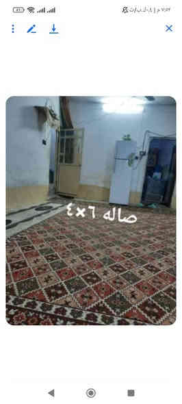 غرفتين وصاله واستقبال مساحة البيت ٢٠٠م٢ في طارمه مساحتها ٧٥م٢ يقع حي الصدر الثالث قرب مشروع ماء دور الحوزه الس33 مليون ***********📞☎️🤲
