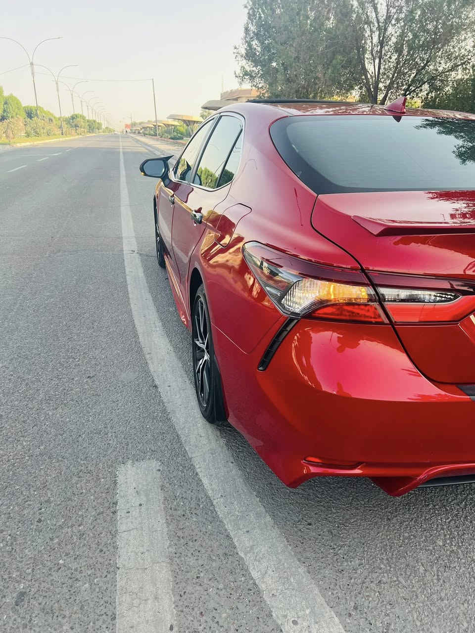 السلام عليكم كامري 2024 للبيع فقط  فول عده بصمه ماشيه 27 ميل ضرر دعاميه اماميه فقط بدون دواخل مكان السياره تكريت رقم اربيل تحول مباشر سياره جديده مكفوله رقم ***********
