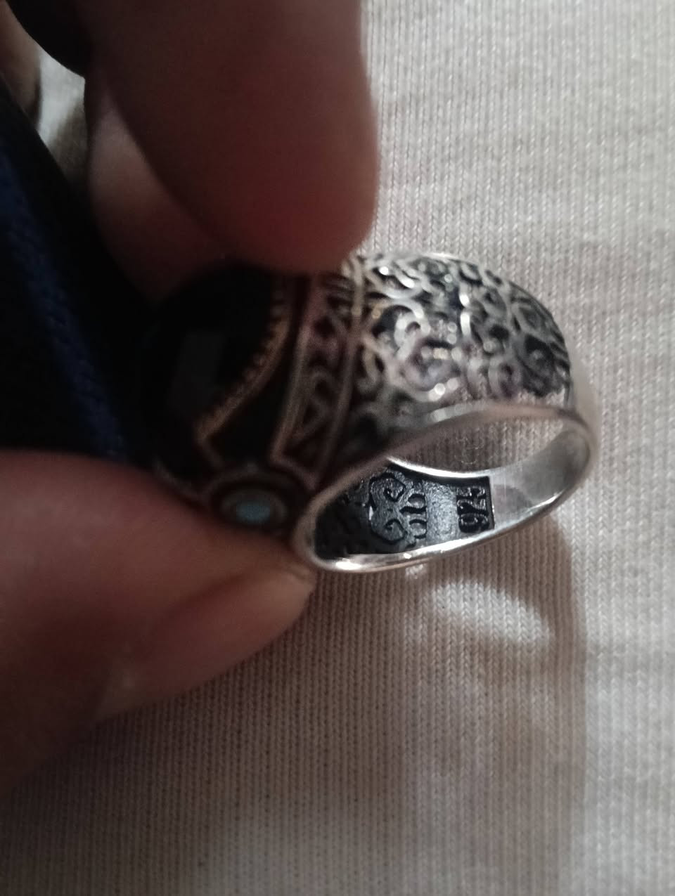 محبس فضه 925 صياغه عثمانيه وحجر الزاركون الأزرق السعر 75
واتساب ***********
