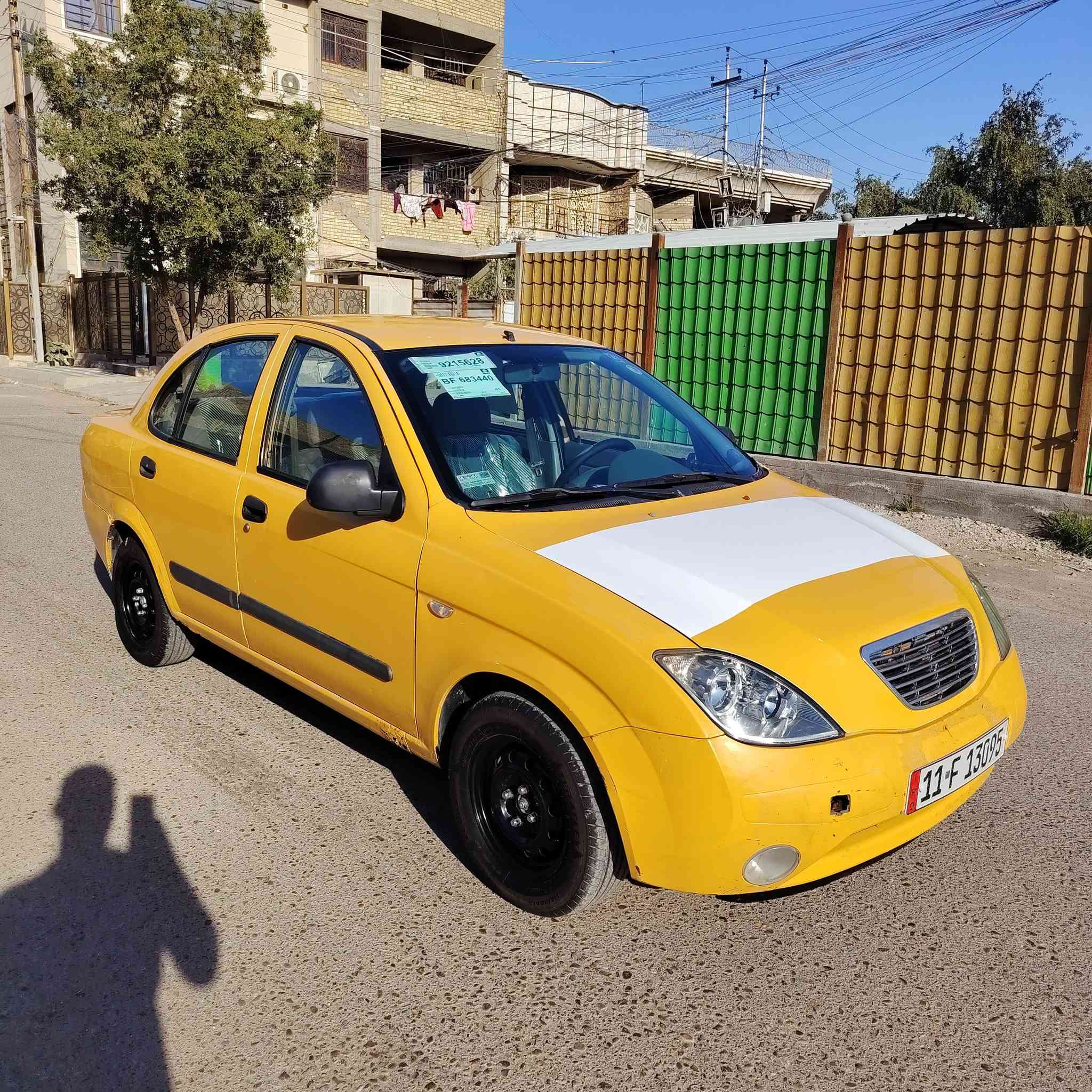 سلام عليكم شباب طيبه مديل 14
رقم انكليزي امصفره هيئه وغرامات سنويه لل30
السياره مكفواله كفاله عامه من كلشي شرط الفحص
لا ضربه ولاصبغ ولا تبديل كهربائيات كله شغاله امدوشمه
 شواصي مكفواله مكينه مال كيه ابرايد حماوه ربع صيف شته
مكينه كير صدر كلهة جديد تبريد شغال ثلج تتفئه شغال
سياره جديده استخدم شخصي مناقصه اي شي جاهزه اتراي حلو مال جناي عنواني بغداد الامين السعر 37$ 

***********
