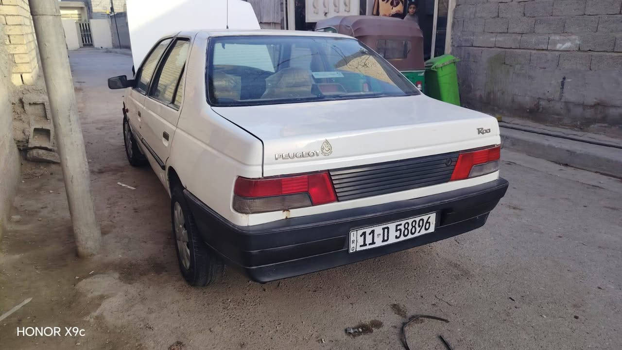 بيجو راوى للبيع جديده بمعنى الكلمه كفاله من ضربه صبغ رقم بغداد الإنكليزي تحويل مباشر محرك كير جديد كفاله السعر 35 ورقه وبيها مجال العنوان بغداد حي النصر الاتصال على الرقم ***********
