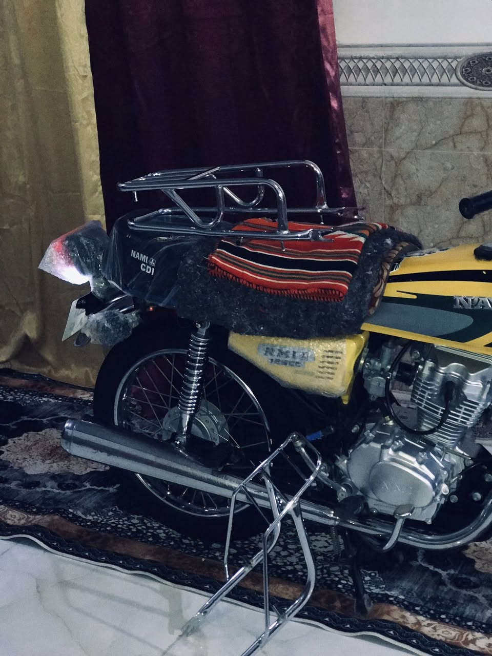 نامه متياز موديل 2022 اوراق اصولي شرط الترقيم مبدل مكينه شلامجه توني شادها شرط بعدها عل سحك دراجه نهضه نعومه⚡️مكاني.ناصريه رفاعي السعر مليون وبيها مجال قليل 0788 258 9453. اتصال كرهبايتها شغلاه بين قوسين دراجه جاهزه من كلشي
