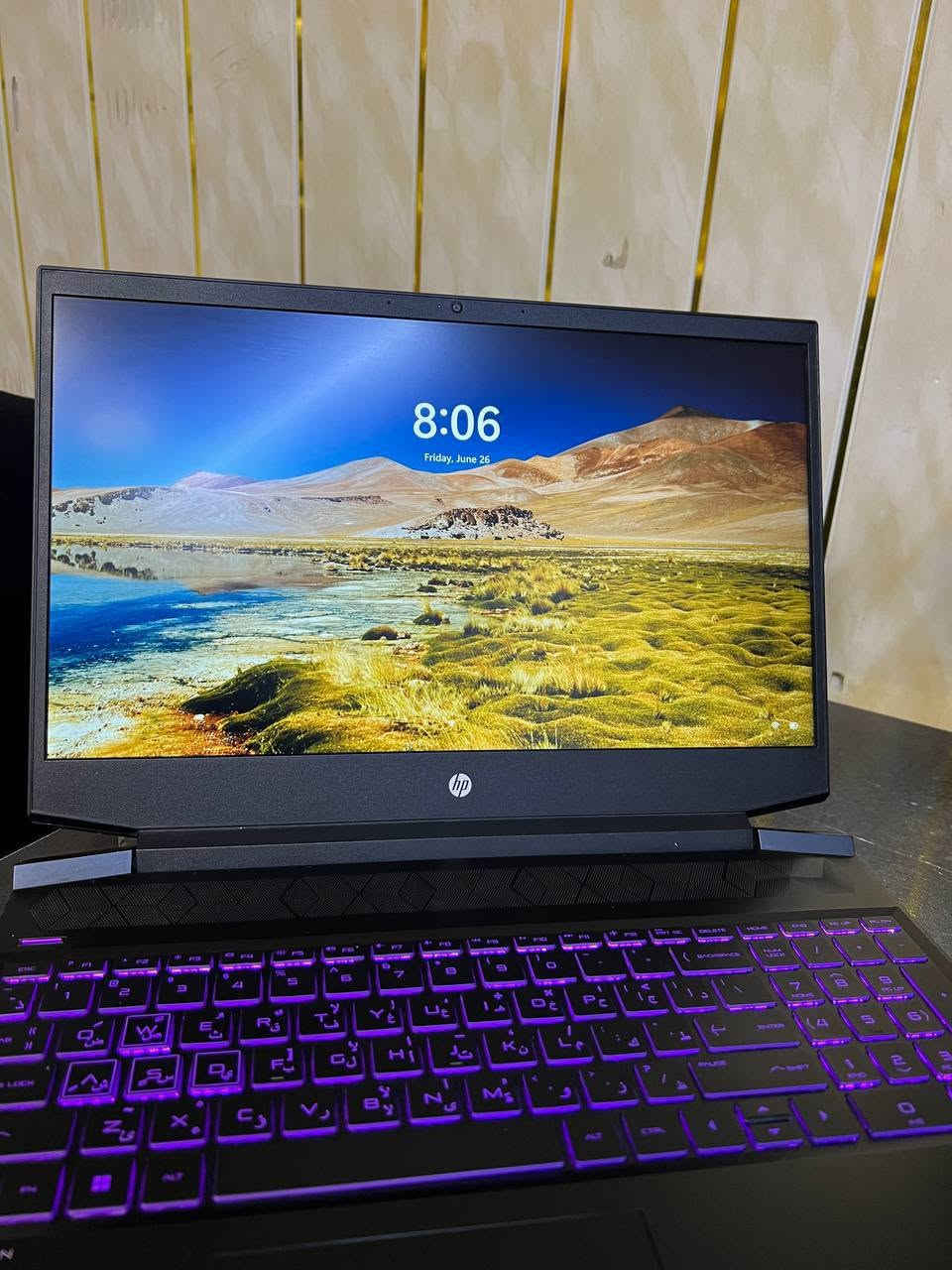 🔥 للبيع HP Pavilion Gaming 15
نضافه 90%
✅ الموديل: HP Pavilion Gaming 15-ec2xxx
🔹 المعالج: AMD Ryzen 5 5600H (6 أنوية / 12 خيط معالجة - حتى 4.2GHz)
🔹 كرت الشاشة: NVIDIA GeForce GTX 1650 4GB GDDR6
🔹 كرت مدمج: AMD Radeon Graphics
🔹 الرام: 16GB DDR4
🔹 التخزين: 512GB SSD NVMe
🔹 النظام: Windows 11 Home 64-bit

سعر 800 الف بي مجال بسيط جدا 

🎮 مناسب للألعاب مثل PUBG وGTA V وValorant FC26، وكذلك للمونتاج والتصميم وبرامج الهندسة والدراسة.

لاستفسار اتصل ***********
واتس اب 
او سيم
او تكدر تراسلني خاص 
استعمال شخصي للتصميم فقط
