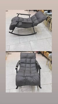 كرسي هزاز • وسادة مبطنة • شامل التوصيل