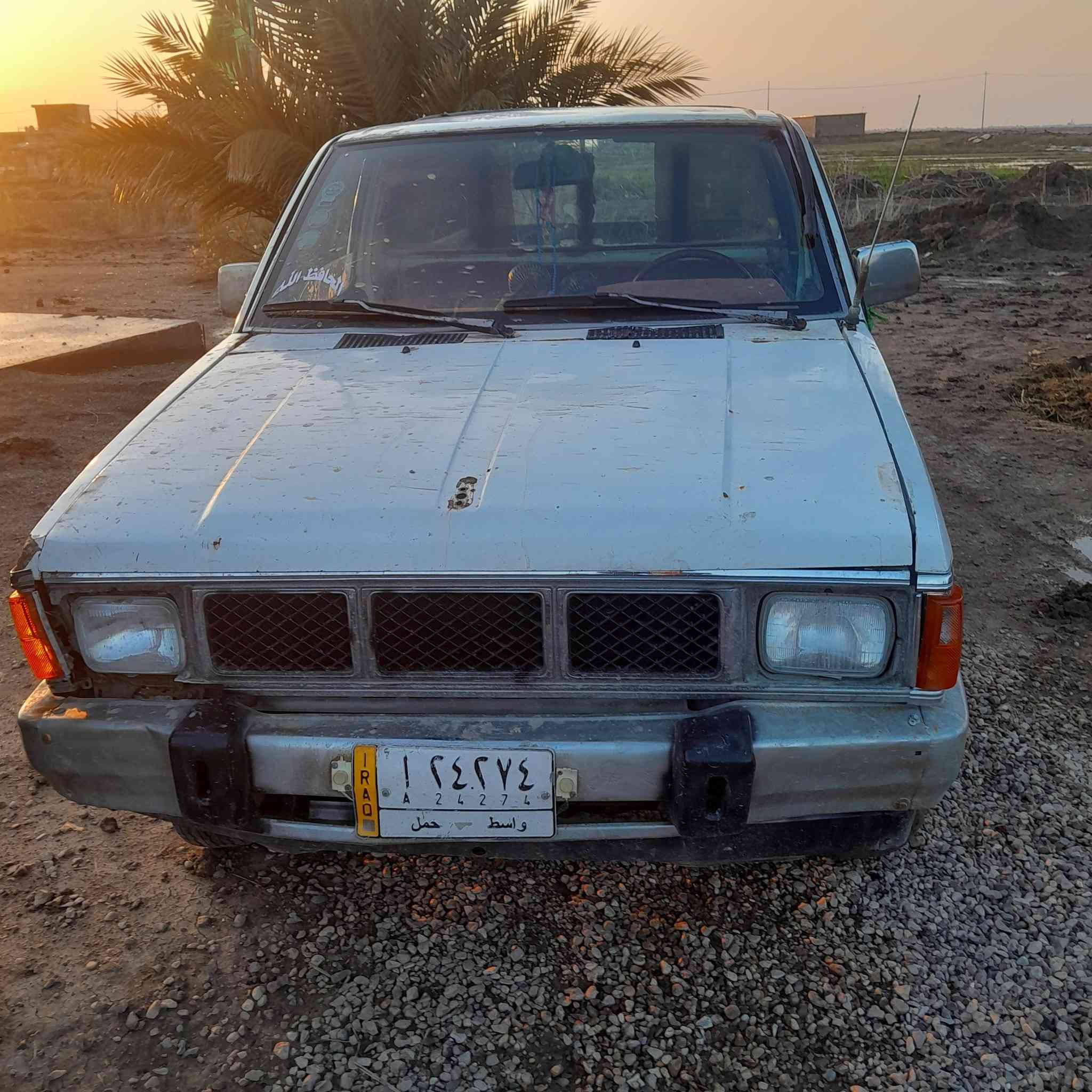 السلام عليكم عندي هاي المحروسه للبيع بيكم نيسان 89 رقم واسط سنويه مانافذه
***********
