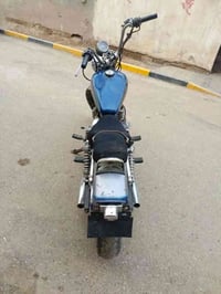 من رخصة الادمنية  دراجة هارلي ريبل ربع دبل بستم (كوم حديد ابيع عاطله) ...