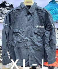 كتان • أسود • مقاس L