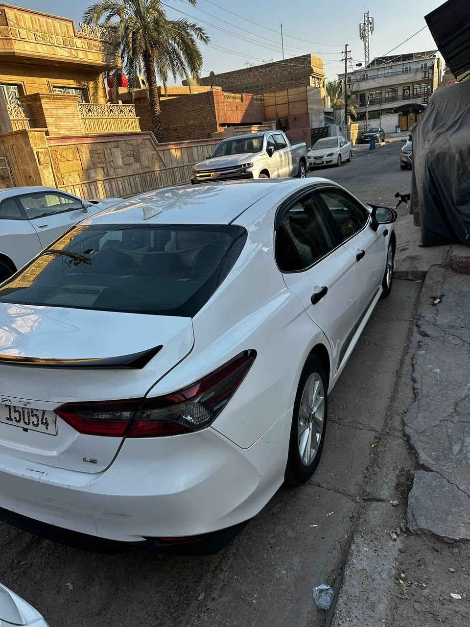 كامري 2023 ‏وارد أمريكي
سيارة جديدة مابيهة اي نقص من الدعامية الى الدعامية 
سيارة رقمها بغداد رقم جديد انكليزي باسمي احول ثاني يوم ماشيا 49000 محرك جديد تبريد ثلج الصدر امامي خلفي جديد سعر السيارة 155وبيه مجال  الرقم للتصال *********** --
