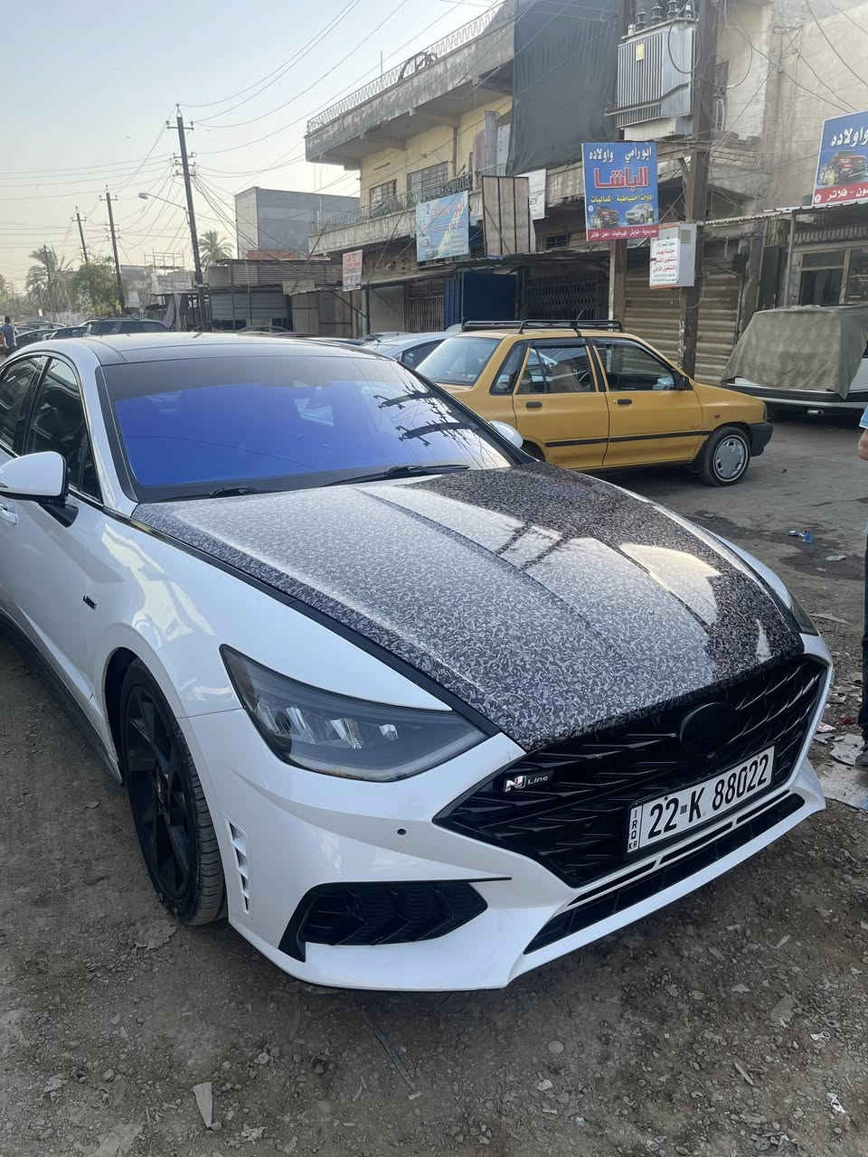 سوناتا 2022 N نايت ادشن
مواصفات الان لاين معروفه 

مكينه 2500 توربو 

كير dct دبل كلج 

بانوراما 

سماعات سستم bose

رقم اربيل مرتب تريد تحويل او وكاله 

السياره بدون قطره دواخل صبغ بنيد ونص جاملغ وباب صدر 

السعر 179وبيها مجال بسيط بلعافيه ع ياخذها 

*********** مكاني كراده ساحه كهرمانه
