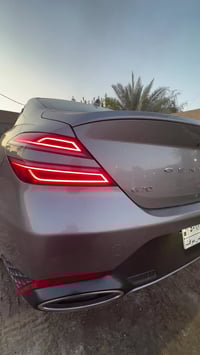 للبيع جنسزز g70 موديل 2025 4 سلندر 2500 تيربو . ماشية 1666 يعني زيرو ا...