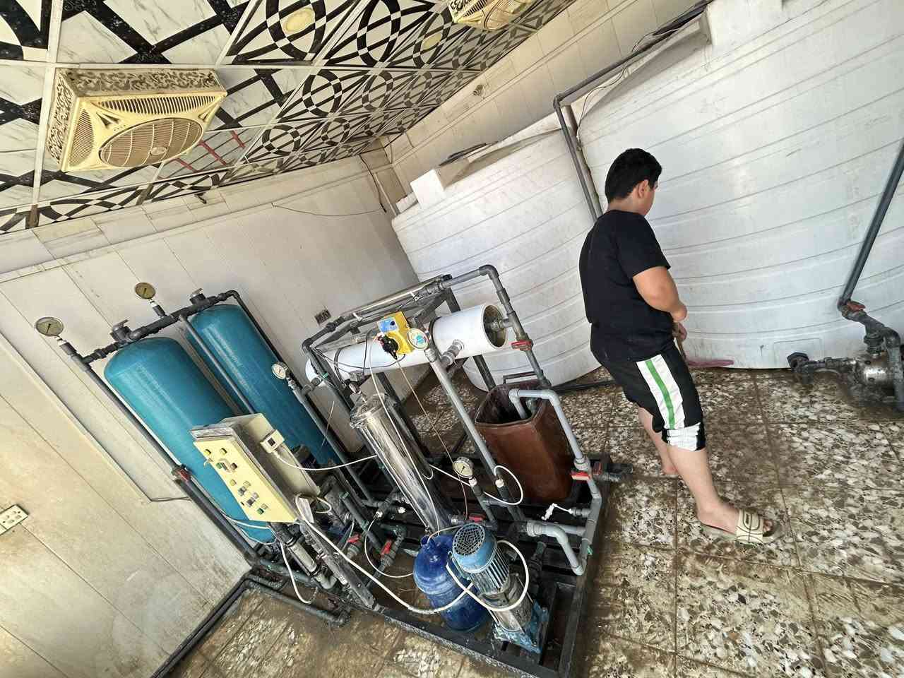 سلام عليكم محطة مياه للبيع مستخدمة قليل جدا ونضيفه مع تانكيات 5000لتر عدد2 الاستفسار
***********
