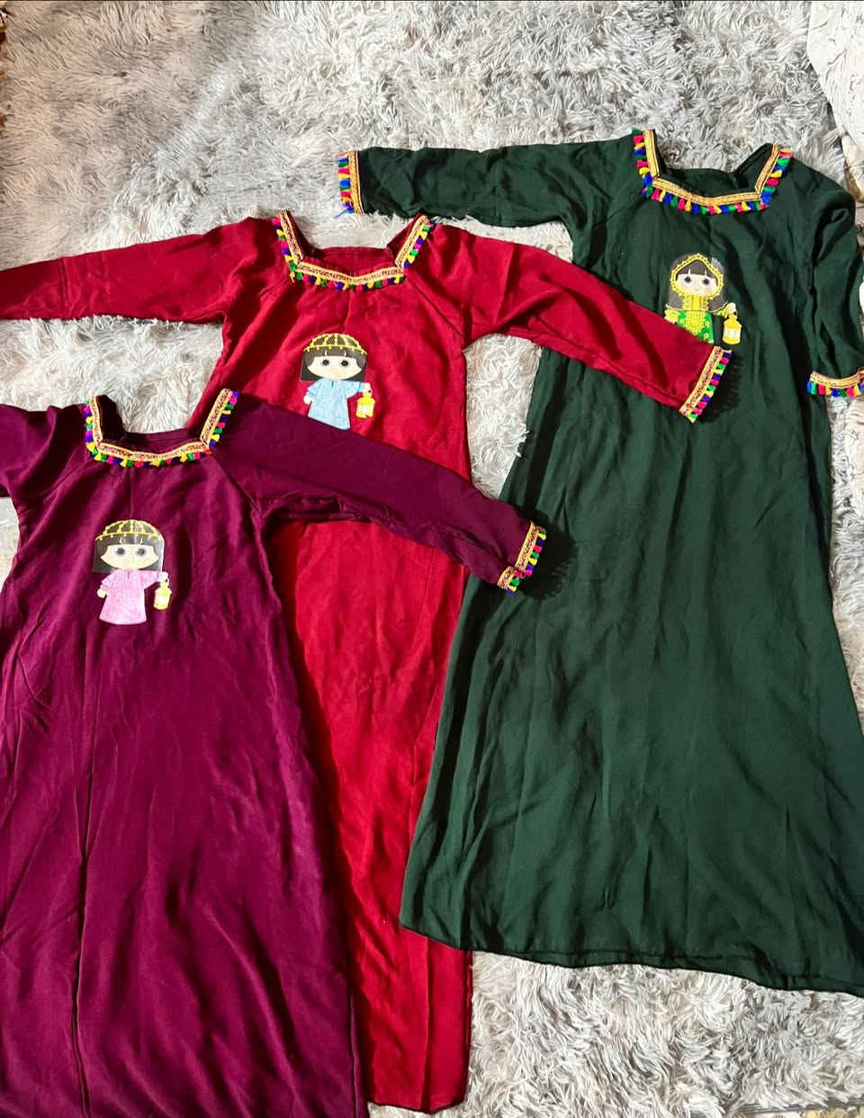 متوفر رمضانيات اطفال 👧🏻✨
فستان الام وبنتها 🤍
الوان وقياسات متوفر ايضا 
للاستفسار خاص 
متوفر توصيل جميع المحافظات 🚚


**إذا كنت صاحب هذا الإعلان وتريد حذفه لأي سبب، رجاءا أرسل رسالة إلى الدعم الفني**