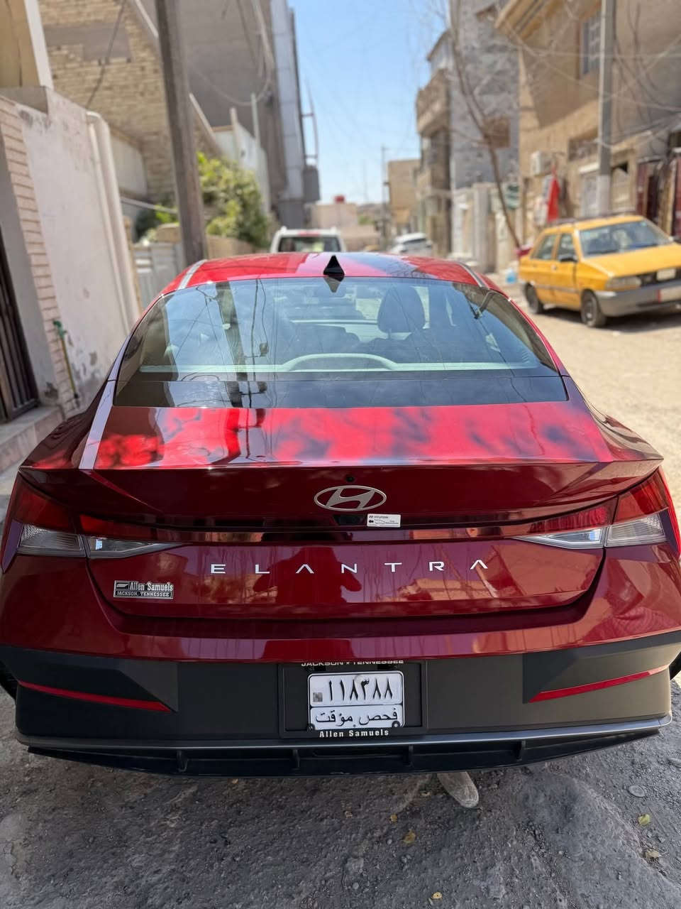 السلام عليكم للبيع
وبالعافيه على الياخذهه
هونداي النترا 2024  الشكل الجديد بدون ايرباك لون احمر ماشيه 1 الف زيرو بعده بريحة شركه 
🛑محرك 2000 Doch دوش sel فول عده الفتحى 
بدون لوحات فحص موقت 
  صور الحادث بالمنشور حادثه جاملغ امامي مبدل وبارد وتكحيل بين البابتين بجم كبس
 ابيع على الفحص وين يعجبك افحص 
السعر 158 وبيهه مجال مكاني بغداد حي العدل 
للاستفسار ***********
