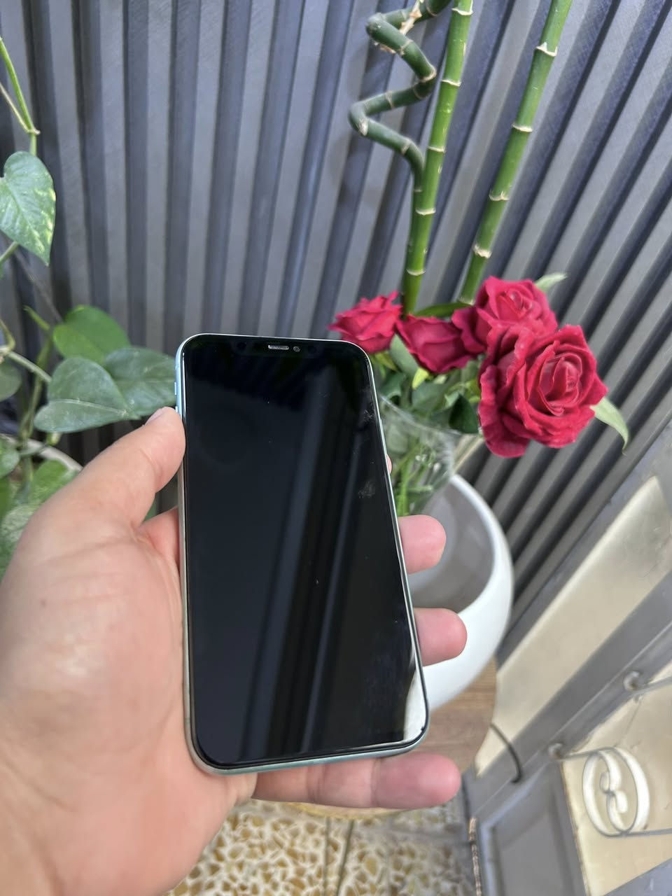 ايفون11
الذاكره 128
نضيف 
190وبي مجال
بطاريه 100
شاشه امبدل خوش نوعيه


**إذا كنت صاحب هذا الإعلان وتريد حذفه لأي سبب، رجاءا أرسل رسالة إلى الدعم الفني**