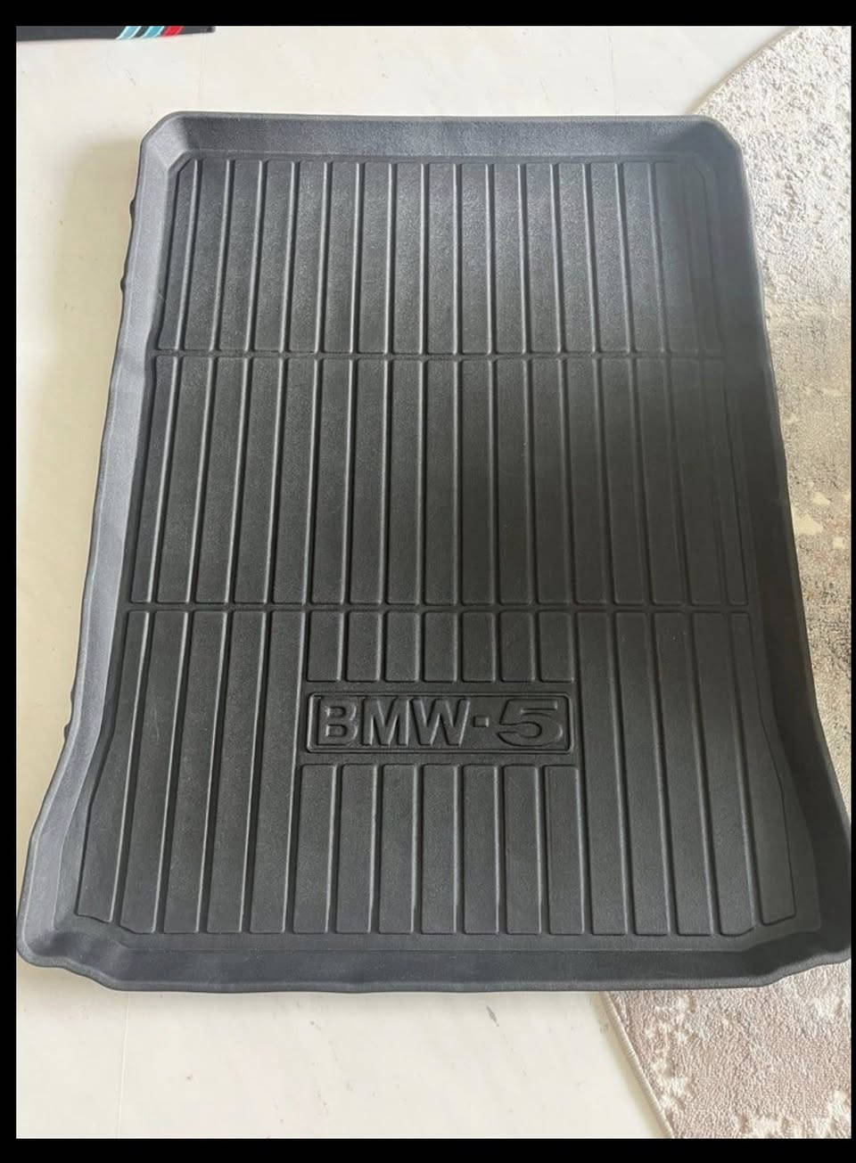 سجادة بلاستك او فرشه من الجلد المقوى 
لسيارت BMW 
مع التوصيل ب ٢٠ الف 📍📍

وصف المنتج من الموقع

بطانة صندوق الأمتعة الخلفي للسيارة، سجادة أرضية، وسادة مانعة للانزلاق ومقاومة للماء من مادة TPE، ملحقات لسيارات BMW الفئة الخامسة E60 F10 موديلات 2006-2016. غطاء صندوق الأمتعة. سجادات صندوق الأمتعة. سيارات BMW الفئة الأولى والثانية والثالثة والرابعة


**إذا كنت صاحب هذا الإعلان وتريد حذفه لأي سبب، رجاءا أرسل رسالة إلى الدعم الفني**