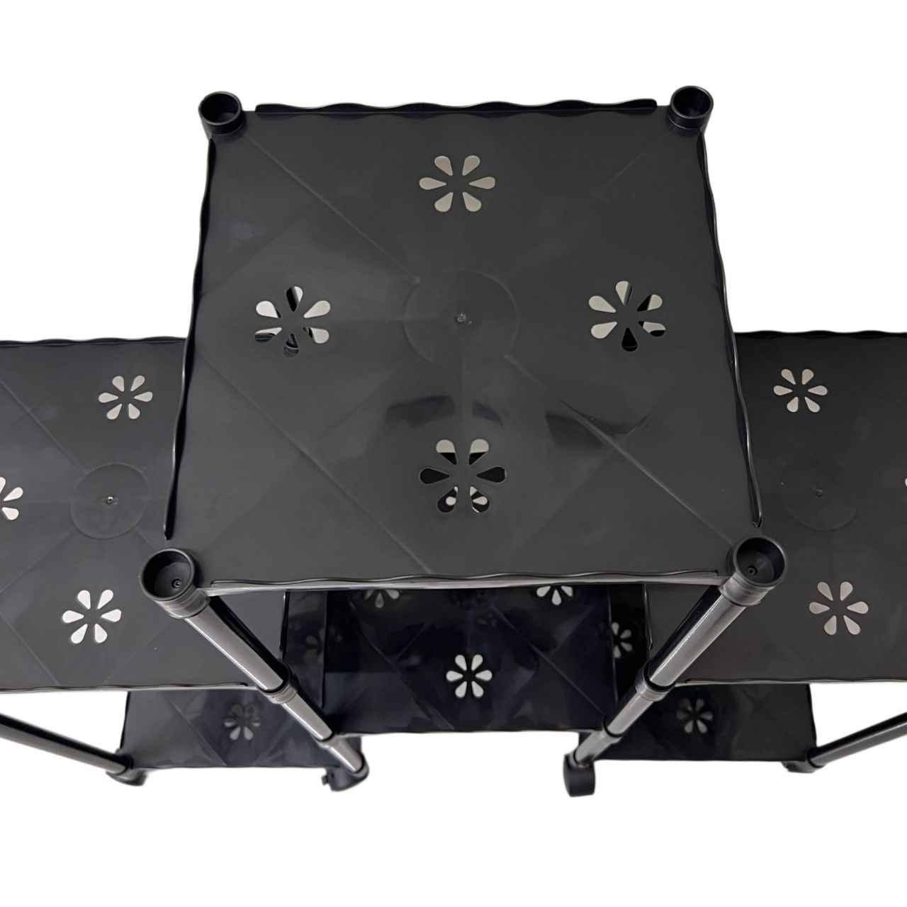 🪴 رف زهور وتخزين متعدد الاستخدامات – MULTI FUNCTIONAL STORAGE FLOWER RACK 🪴
​تريد تنظيم نباتاتك أو ترتيب أغراض المنزل بلمسة عصرية؟ هذا الرف هو الحل المثالي! بتصميم ذكي، متين، وسهل الحركة ليناسب الصالة، الشرفة، أو أي زاوية في بيتك.
​✨ أهم المميزات:
​تصميم متعدد الطبقات: يمنحك مساحة مثالية لعرض النباتات أو تنظيم الأغراض المنزلية بشكل أنيق وموفر للمساحة.
​ثبات ومتانة عالية: هيكل مصنوع من الفولاذ الكربوني (Carbon Steel) القوي، ومصمم على شكل حرف H لضمان أعلى درجات الاستقرار والتحمل اليومي (Bearing Well).
​سهولة الحركة: مزود بـ 8 عجلات سفلية ذكية لتستطيع نقله وتنظيف ما تحته بكل سهولة وبدون مجهود.
​تصميم ذكي للنباتات: يحتوي على فتحات خاصة (Hollow out design) تمنع تجمع المياه أسفل السنادين (أصص النباتات).
. 
​📐 الأبعاد والقياسات الكلية:
​العرض: 77 سم
​العمق: 27 سم
​الارتفاع: 81 سم
​الموديل: 9628-1
​📦 محتويات العلبة (قطع كاملة جاهزة للتركيب):
​6 أرفف متينة.
​4 أعمدة طويلة (46 سم).
​12 عمود قصير (23 سم).
​8 عجلات عملية.
​قطع التثبيت + دليل تعليمات التركيب خطوة بخطوة.
. 
​🚚 التوصيل:
​متوفر خدمة التوصيل لجميع محافظات العراق 🇮🇶
​📥 للطلب أو الاستفسار، يرجى مراسلتنا عبر الرسائل! بغداد, العراق


**إذا كنت صاحب هذا الإعلان وتريد حذفه لأي سبب، رجاءا أرسل رسالة إلى الدعم الفني**
