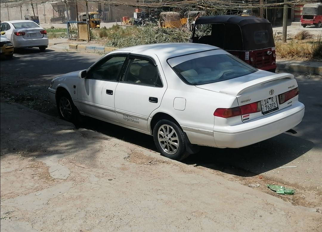 كامري للبيع خليجي  موديل ٢٠٠٠٢ رقم دولي بصره تحويل وين متريد مكينه وكير حاويه جديد تبريد شغال تخم تاير جديد  بيه مكانات صبغ السعر ٦٥ مكاني بغداد ***********
