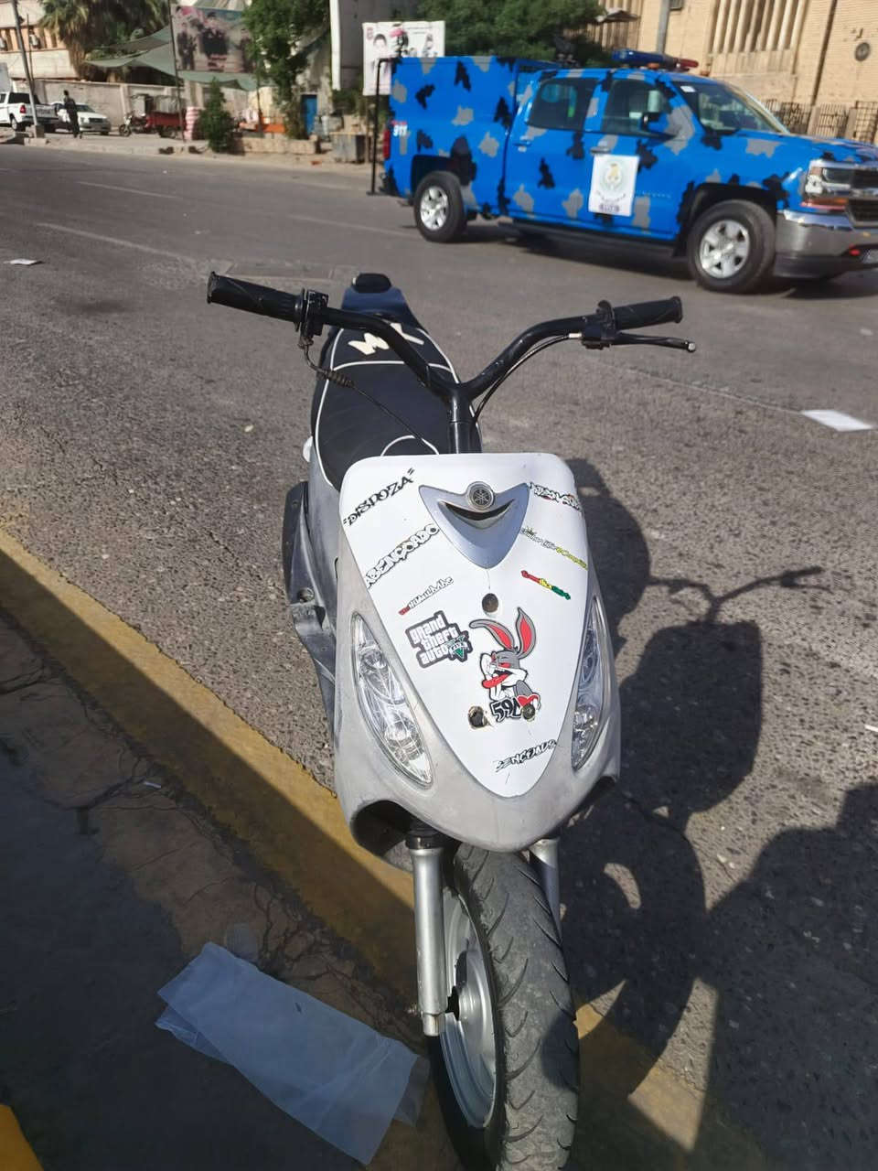 سلام عليكم دراجه ماكس قجمه الدراجه مبوشه 55 السعر 650 رقم الهاتف ***********
