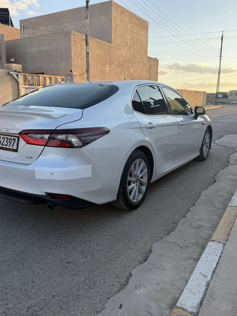 السلام عليكم للبيع او للمراوس حسب القناعة  كامري خليجي بانزين فقط موديل 24 مواصفات le سيارة مكفولة صبغ وبارد سيارة جاهزة بدون نقص ماشية 100 مكانها تكريت شرط التحويل والغرامات ***********
