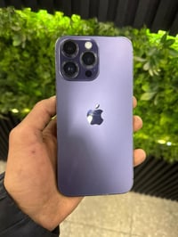 للبيع ايفون 14 برو ماكس ذاكرة 256 بطارية 86 شرق اوسط ضمان ماستر الجهاز...