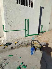 تأسيسات صحي • ربط مي • صرف مجاري