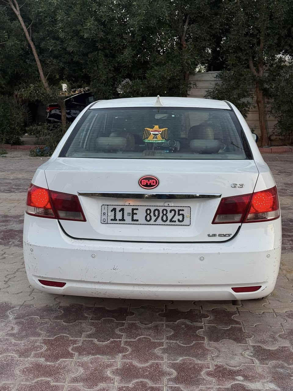 السلام عليكم للبيع بي واي دي٢٠١٣ رقم بغداد  انكليزي الجديد سياره جاهزه مابيه اي نقص كير مكينه صدر أمامي خلفي تبريد ثلج تدفئه كشنات جلد بلاد كير اوتو مكينه ١٨٠٠ داخل نظيف جدا سياره كلش نظيفه فتحه كهرباء شاشه وكامره اشاير بلمري 
مكان بغداد  
السعر :  58 وبيه مجال
رقم الهاتف :  ***********
