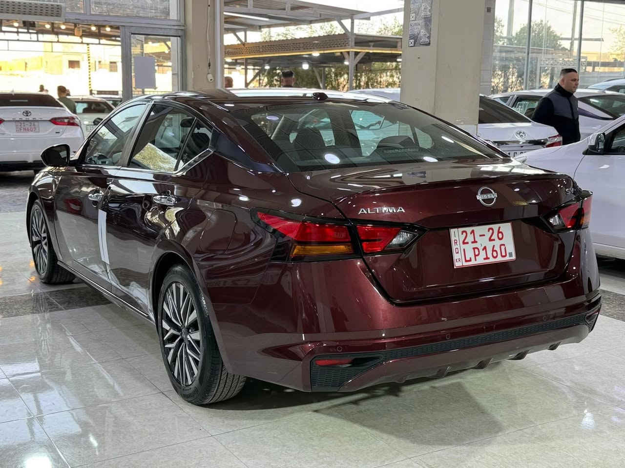 ‏‎‏﷽
***********

سياره بيه 3قطع صبغ 
 
السعـرر 138$
‎ 
‎سيارة  كلـش كلش  جديدة  
‎ ✔️2024 𝐍𝐈𝐒𝐒𝐀𝐍-. ALTIMA SV
كير محرك بشرط 
‏‎اللون : عنابي 
ماشي فقط 45ميل
‎حجم المحرك : 2.5L ( 4,سلندر )
‎ ☑️
 
‎المواصفات :.SV
‏‎بصمة ابواب 
‎‏‎بصمة تشغيل
‎‏‎شاشة كبير
‎دشبول ديجيتال
‎‏‎كاميرا
‎اوتو ستارات : 𝐀𝐔𝐓𝐎 𝐒𝐓𝐀𝐑𝐃
‎اوتو ستوب : 𝐀𝐔𝐓𝐎 𝐒𝐓𝐎𝐏 
‎‏‎رادار جانبي (نقاط عمياء)
‎‏‎رادار خلفي (التحذير من الاصطدام)
‎‏‎حساسات جانبي 
‎‏‎حساسات خلفي 
‎نظام : 𝐀𝐔𝐓𝐎 
‎نظام :  𝐄𝐂𝐎
‎نظام : 𝐒𝐏𝐎𝐑𝐓
‎نظام :𝐒𝐇𝐎𝐖
سماعة
‎تحكيمات ستيرين
‎كشن كهربائي
‎لايتات 𝐋𝐄𝐃 لید زينون بيلادي
‎بكلايتات 𝐋𝐄𝐃 لید بيلادى 
‎ويل كروم

السعر 138$

‎‏‎تفاصيل اكثر الاتصال علی ارقام التاليه 

‎‏ WhatsApp -

*********** ☎️
‎ ‏ ‏‎‏
‎عنوان📍ديالى خانقين 

‎السيارة بدون رقم يترقم فقط محافظات الشمال
