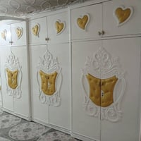 غرفة نوم ٦باب • صبغ اوف وايت • شد ونقل مجانا