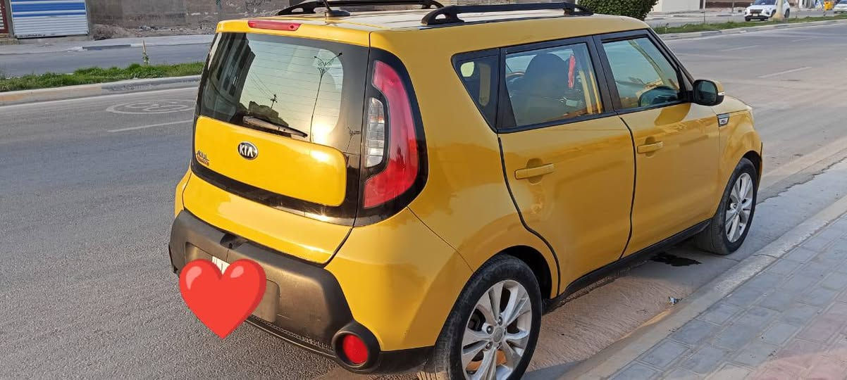 كيا صول وارد امريكي 
مديل 2015 حادثه جاملغ 
محرك 2,000 تبريد حداديه تختم تاير جديد 
لون ليموني رقمه بابل خصوصي بأسمي 
سعر 110$ وبيه شويه مجال 
مكاني كربلاء 
 اتصال فقط ***********
