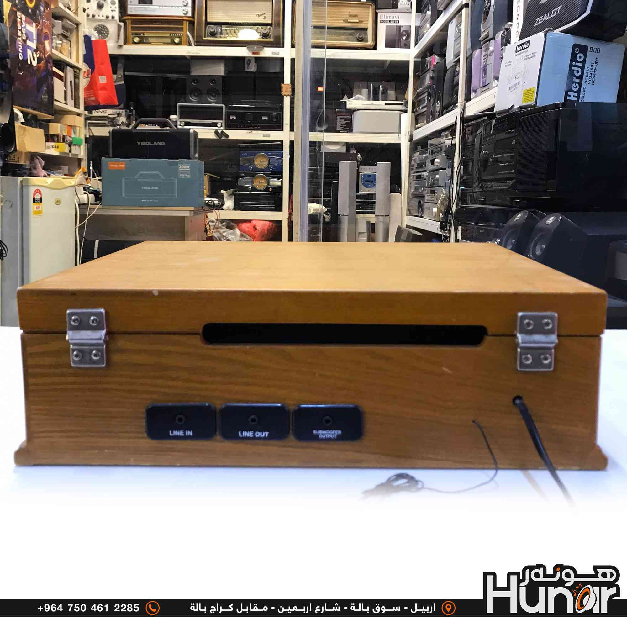 Steepletone turntable radio fm
Model USB Norwich
( کوردی • عربي )

🟢توصيل موجود الي جميع المحافضات
🟡گەياندن هەیە بۆ هەموو شوێنێک

🟠مــعـرض هــونـەر
🔸للـصوتــیات(امبلیفایر• سماعة• رادیو• انتیك• مایكروفون)
🔸عــنـوان• اربیل سوق بالة • شارع اربعین
🔸مـوبایـل• ***********
                   ***********

🔵پـێـشانـگای هــونـەر
🔹بۆ ئامێری دەنگی و کارەبایی(ئیمپلیفایر• سەماعە• ڕادیۆ• مایکرۆفۆن)
🔹ناونیـشان• هەولیر • بازاری لەنگەی ٤۰م
🔹مـــۆبـایـل• 
***********
***********

•••••••••••••••••••••••••••••••••••••••••••••••••••
#iraq #kurdistan #duhok #zaxo #hawler #karbala #slemani #erbil #baghdad #kurd #kurdish #akre  #karkuk #kuwait #najaf
#amplifier #audio #subwoofer #sound #music #audiophile #bass #stereo #amplifiers #speaker #soundsystem #speakers
#اربيل #العراق #بغداد_العراق🇮🇶
