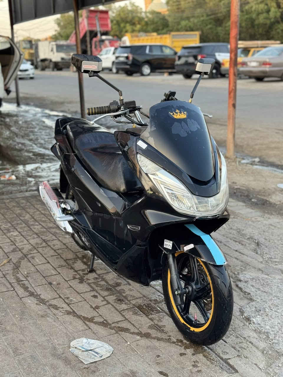 سلام عليكم pcx الجيل الثاني للبيع دراجه تخبل شلعه ومعدل مكينه 125 
مكاني بغداد بلديات سعرهه 1350 وبيه مجال مستعجل علا بيعته 
***********
